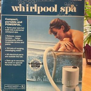 Vintage 1988 Pollenex Whirlpool Spa